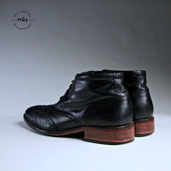 Cole Haan Liam Chukka II Leather Boots Black Men 11 - Picture 5 of 14